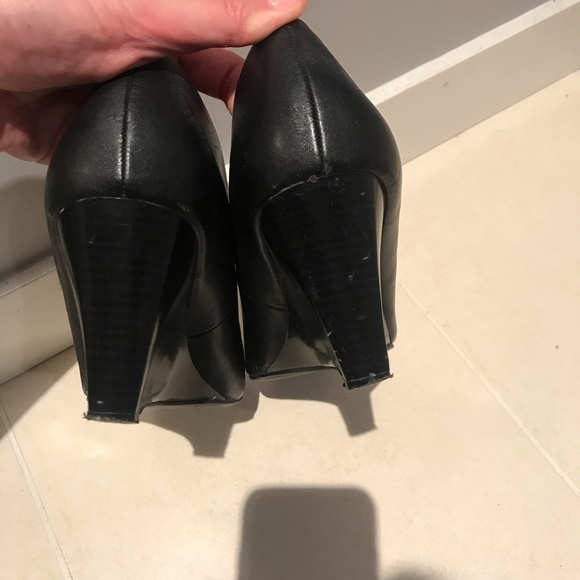 Call it spring black wedge pumps - Picture 4 of 4